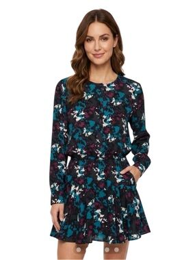 Karina Grimaldi Long Sleeve Dress